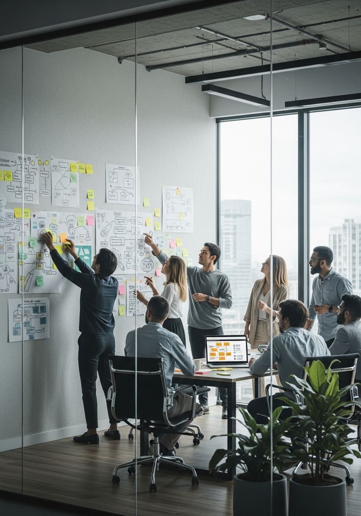 Strategy workshop translating customer ideas into delivery plans